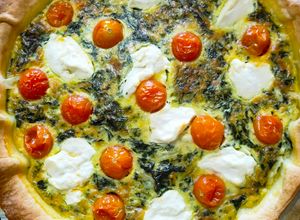 Foto principal de Quiche de ricotta y espinacas