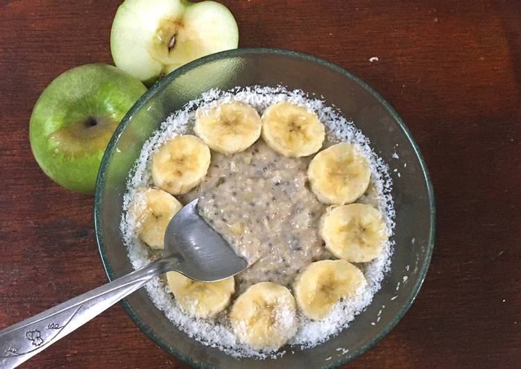 Recipe of Quick AVENA COCIDA para el desayuno 🥣🌾🍌