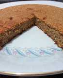 Torta de banano y durazno, un postre saludable!