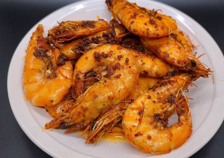 Steps to Prepare Any-night-of-the-week Garlic butter shrimp