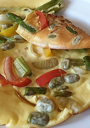 Zdjęcie przepisu Omlet po cypryjsku.
