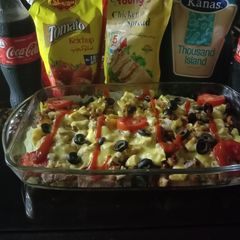 A picture of Pizza Fries 🍟 🍕.