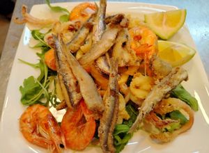 Foto di Frittura di Calamari, Gamberi e Alici