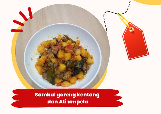 Resep Sambal Goreng Kentang Ati Ampela Oleh Rihab Faeyza Cookpad