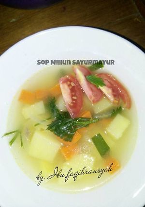 Foto resep Sop mihun sayurmayur