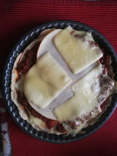 Una foto de Quiche relleno napolitano