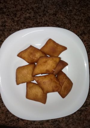 A picture of Richdough soft mandazi #Author marathon.