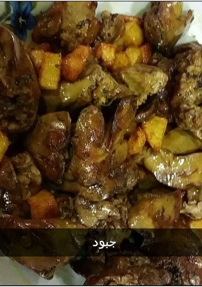 صورة لوصفة كبدة دجاج