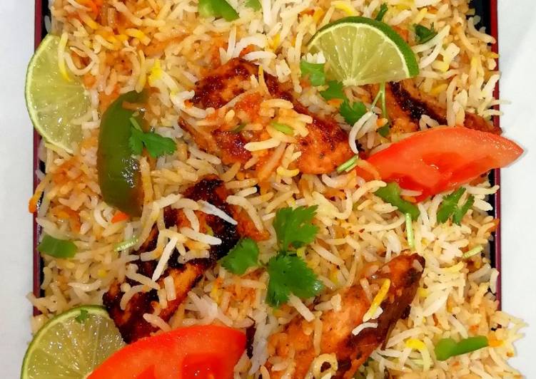 Step-by-Step Guide to Prepare Super Quick Homemade Chicken tikka biriyani