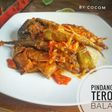 Terong pindang balado