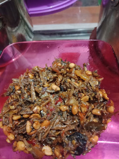 Foto resep Sambal ikan teri kacang