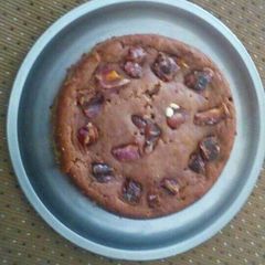Eggless wheat dates and cashew cake A picture of Eggless wheat dates and cashew cake.