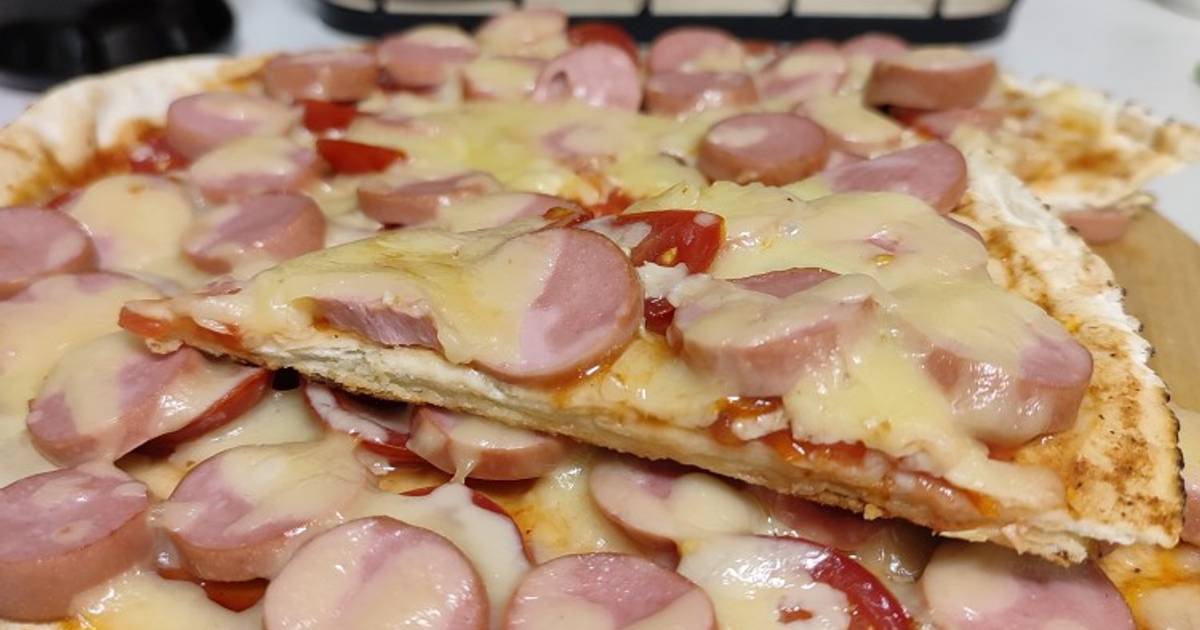 Пицца на лаваше на сковороде рецепт с фото пошагово в домашних