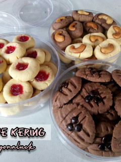 Foto resep Aneka Kue Kering (6 Bahan Dasar) No Mixer,No Oven !!