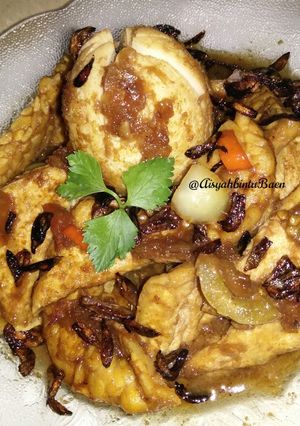 Foto resep Tempe Tahu Telur Kecap
