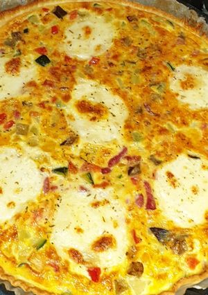 Une photo de Tarte Méditerranéenne