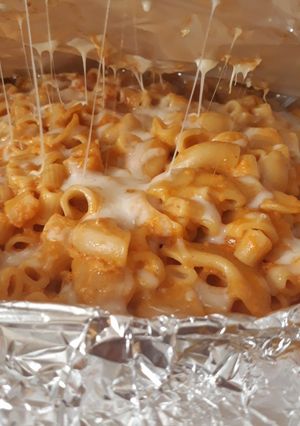 صورة لوصفة مكرونه بالقصدير 😭🤤😍