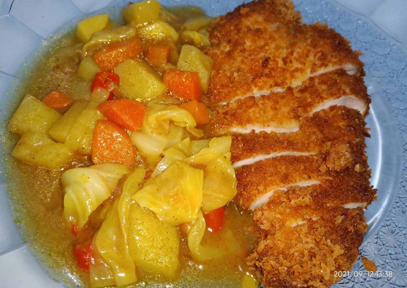 Curry Chicken Katsu (Nicchi Kare Jepang)