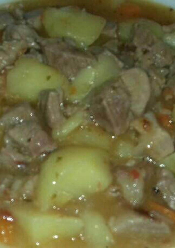 Una foto de Magro de cerdo con patatas