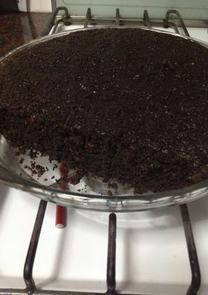 Una foto de Torta de algarroba, zanahoria y otras mezclas