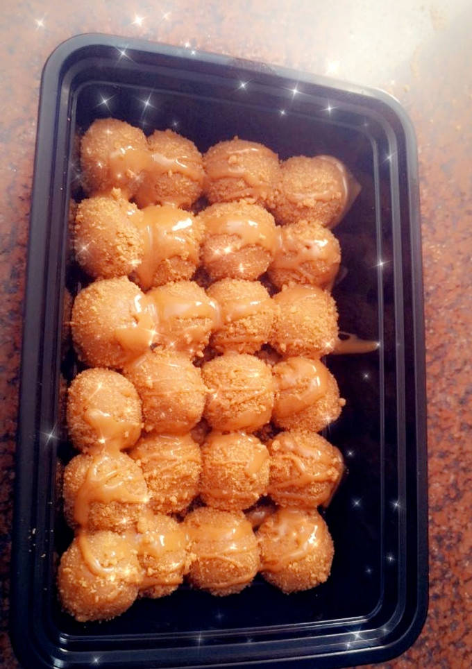 صورة لوصفة كرات اللوتس 😋👌😎