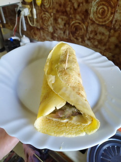 Una foto de Tortitas con harina de arroz para desayunar 💥