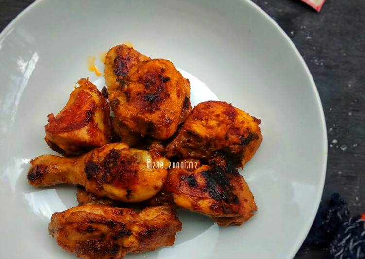 Resep Ayam Bakar Bumbu Rujak Simpel, Sempurna