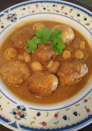 Foto principal de Albóndigas con champiñones