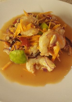รูปของ ตำแครอทกุ้งสด