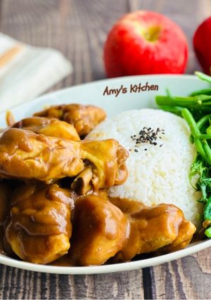 咖哩雞飯 的食譜成品照片