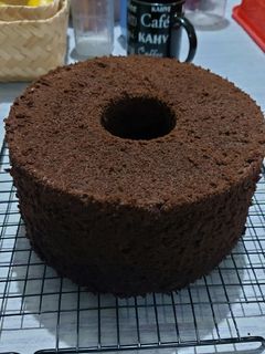 Foto resep Triple Chocolate Chiffon Cake