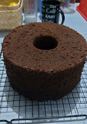 Foto resep Triple Chocolate Chiffon Cake