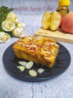 Foto resep Invisible Apple Cake
