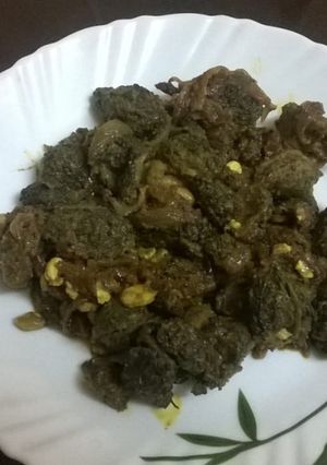 A picture of Masala Karela.