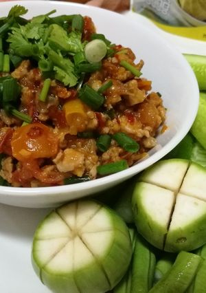 รูปของ น้ำพริกอ่อง #รักบ้านเกิด