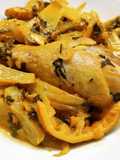 Tajine di pollo e finocchi