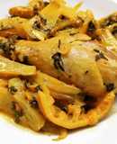 Tajine di pollo e finocchi
