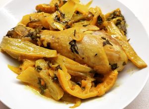 Foto di Tajine di pollo e finocchi