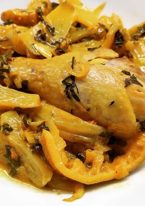 Foto di Tajine di pollo e finocchi