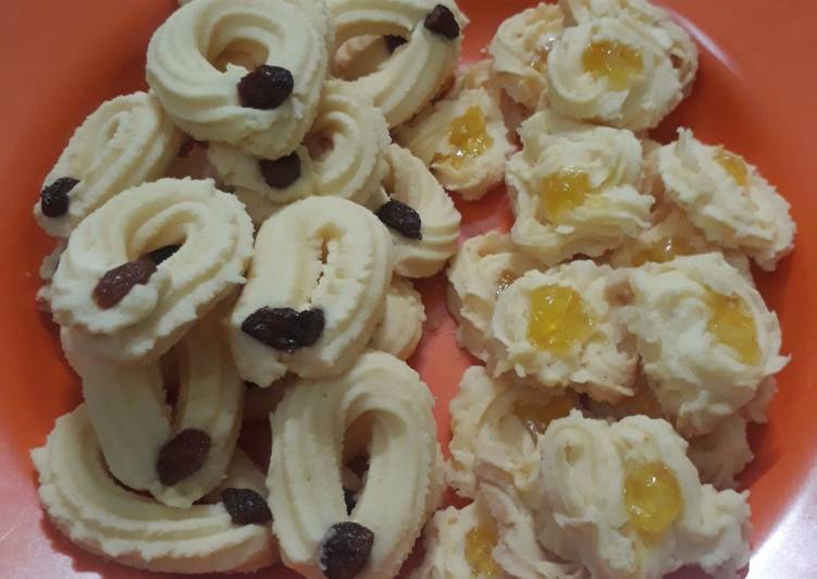 Resep @MANTAP Kue Semprit maezena kue rumahan simple