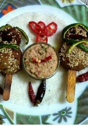 A picture of Mr.& Mrs. Cutlets.