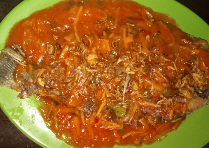 Resep Ikan saus padang oleh Liydia - Cookpad