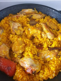 Una foto de Arroz con pollo