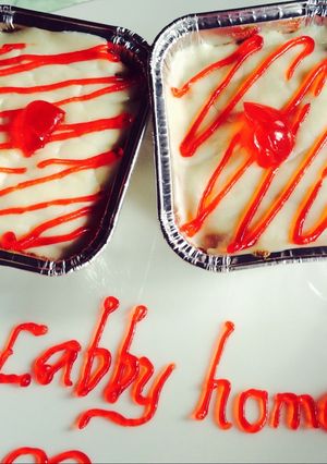 Foto resep Chocolate cake with melt cheese