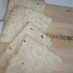 A picture of Homemade tortillas.