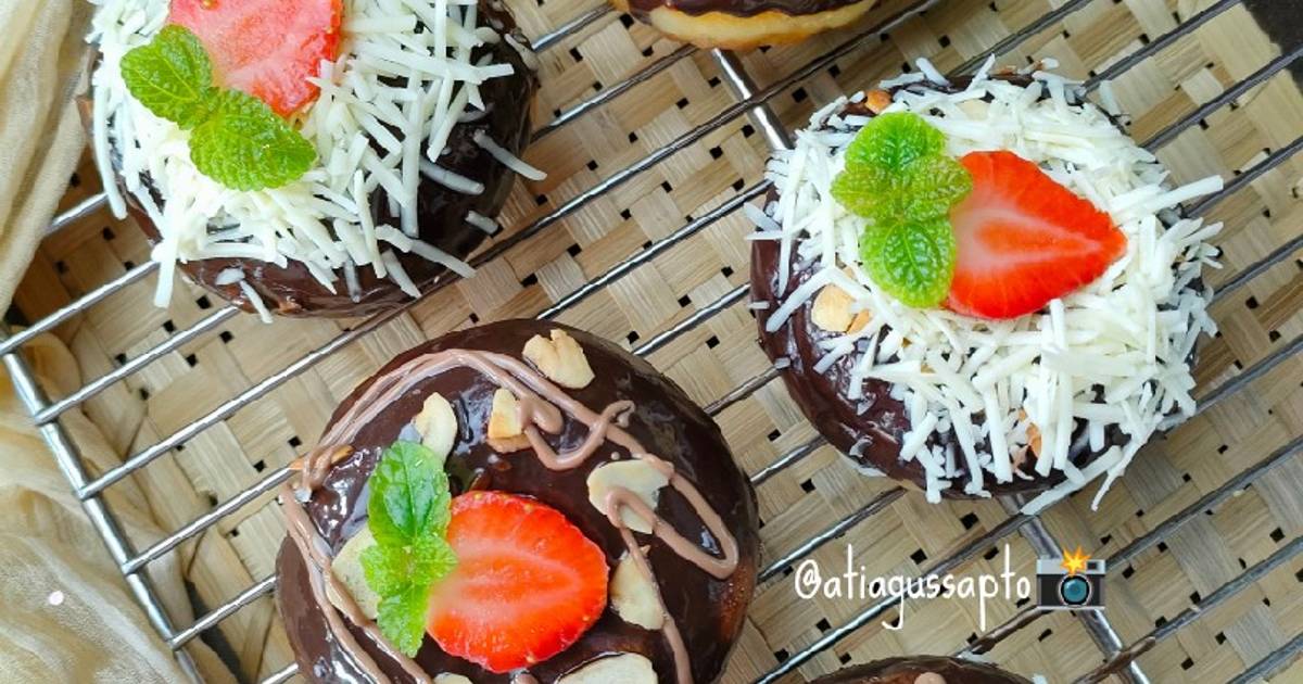 Resep Donat Tanpa Kentang (580) Oleh Ati Agus Sapto (Mom's Firza) - Cookpad