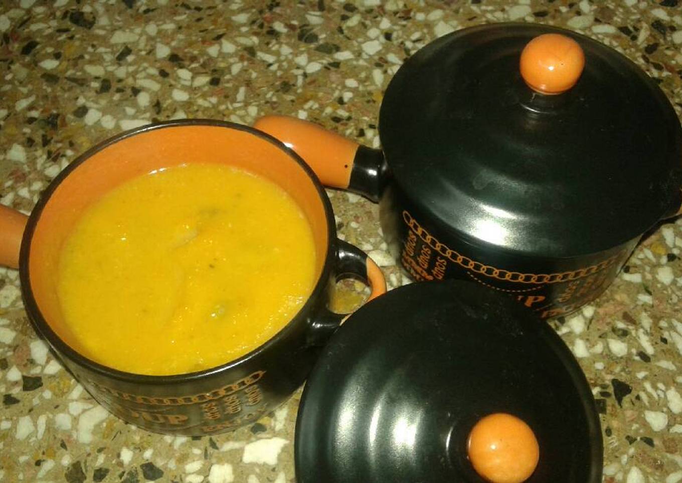 Sopa crema de Calabazas asadas
