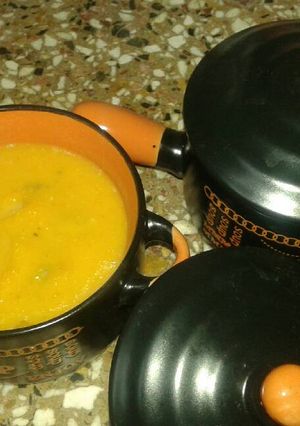 Una foto de Sopa crema de Calabazas asadas