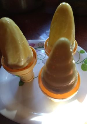 A picture of KesarPista Icecream~.