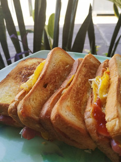 Foto resep Roti john (roti tawar) 🍞